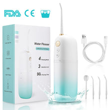 Load image into Gallery viewer, Styton Water Flosser for Teeth Portable IPX7 Waterproofr Rechargeable 12 Modes Dental Oral Flossing Irrigator With Travel Bag 0ral irrigator

