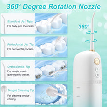 Load image into Gallery viewer, Styton Water Flosser for Teeth Portable IPX7 Waterproofr Rechargeable 12 Modes Dental Oral Flossing Irrigator With Travel Bag 0ral irrigator
