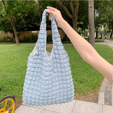 Load image into Gallery viewer, Summer Pleated Cloud Bag Female Candy Color Large Capacity Shoulder Bag Handbags Shopping Girls Pouch Tote Bolsas
