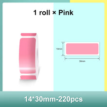 Load image into Gallery viewer, Label Paper Waterproof Anti-Oil Printing Label Price Label Pure Color Scratch-Resistant Label Sticker Paper Only for E10
