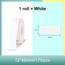 Load image into Gallery viewer, Label Paper Waterproof Anti-Oil Printing Label Price Label Pure Color Scratch-Resistant Label Sticker Paper Only for E10
