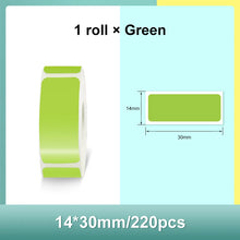 Load image into Gallery viewer, Label Paper Waterproof Anti-Oil Printing Label Price Label Pure Color Scratch-Resistant Label Sticker Paper Only for E10
