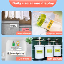 Load image into Gallery viewer, Label Paper Waterproof Anti-Oil Printing Label Price Label Pure Color Scratch-Resistant Label Sticker Paper Only for E10
