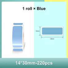 Load image into Gallery viewer, Label Paper Waterproof Anti-Oil Printing Label Price Label Pure Color Scratch-Resistant Label Sticker Paper Only for E10
