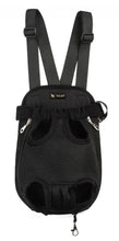 Load image into Gallery viewer, TAILUP Autumn And Winter  Denim Front Pet Carrier Bag Double Shoulder Carrying Small Dog And Cat Quilted Soft Short Plush
