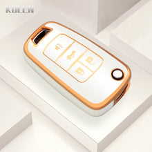 Load image into Gallery viewer, TPU Car Flip Key Case Cover Shell For Chevrolet Cruze Aveo Trax Sail Malibu Captiva Opel Vauxhall Astra J Corsa Insignia Mokka
