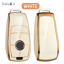 Load image into Gallery viewer, TPU Car Remote Key Case Cover Shell For Mercedes Benz A C E S G Class GLC CLE CLA W177 W205 W213 W222 X167 AMG Protector Holder

