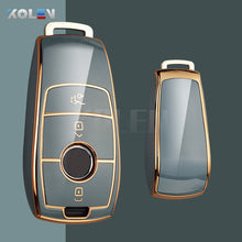 Load image into Gallery viewer, TPU Car Remote Key Case Cover Shell For Mercedes Benz A C E S G Class GLC CLE CLA W177 W205 W213 W222 X167 AMG Protector Holder
