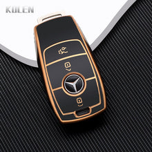 Load image into Gallery viewer, TPU Car Remote Key Case Cover Shell For Mercedes Benz A C E S G Class GLC CLE CLA W177 W205 W213 W222 X167 AMG Protector Holder
