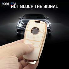 Load image into Gallery viewer, TPU Car Remote Key Case Cover Shell For Mercedes Benz A C E S G Class GLC CLE CLA W177 W205 W213 W222 X167 AMG Protector Holder

