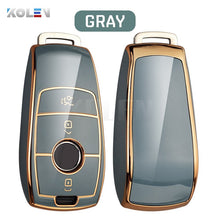 Load image into Gallery viewer, TPU Car Remote Key Case Cover Shell For Mercedes Benz A C E S G Class GLC CLE CLA W177 W205 W213 W222 X167 AMG Protector Holder
