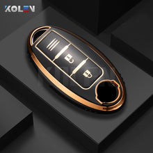 Load image into Gallery viewer, TPU Car Remote Key Case Cover Shell For Nissan Qashqai X-Trail T31 T32 Juke J10 J11 Tiida Altima Pathfinder Kicks For Infiniti
