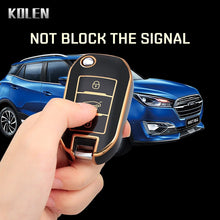 Load image into Gallery viewer, TPU Car Remote Key Case Cover Shell For Peugeot 208 107 206 306 307 308 2008 3008 4008 5008 RCZ Citroen C1 C2 C3 C4 C5 CACTUS C8
