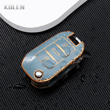 Load image into Gallery viewer, TPU Car Remote Key Case Cover Shell For Peugeot 208 107 206 306 307 308 2008 3008 4008 5008 RCZ Citroen C1 C2 C3 C4 C5 CACTUS C8
