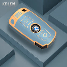 Load image into Gallery viewer, TPU Car Smart Key Case Cover Fob For BMW E60 E61 E70 E81 E87 E90 E91 E92 X1 X5 X3 1 3 5 6 Series Z4 Protector Shell Accessories
