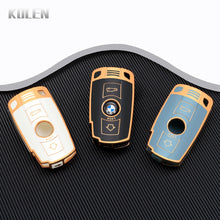 Load image into Gallery viewer, TPU Car Smart Key Case Cover Fob For BMW E60 E61 E70 E81 E87 E90 E91 E92 X1 X5 X3 1 3 5 6 Series Z4 Protector Shell Accessories

