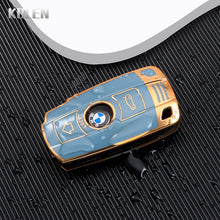 Load image into Gallery viewer, TPU Car Smart Key Case Cover Fob For BMW E60 E61 E70 E81 E87 E90 E91 E92 X1 X5 X3 1 3 5 6 Series Z4 Protector Shell Accessories
