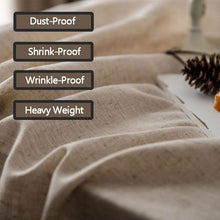 Load image into Gallery viewer, Tassel Table Cloth Linen Cotton Rectangular Tablecloth for Dining Table Coffee Table Cover Wedding Decoration tapete mesas
