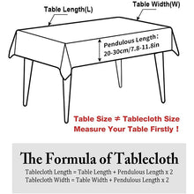 Load image into Gallery viewer, Tassel Table Cloth Linen Cotton Rectangular Tablecloth for Dining Table Coffee Table Cover Wedding Decoration tapete mesas
