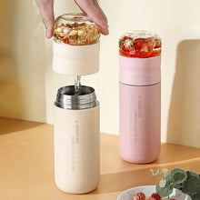 Load image into Gallery viewer, Tea Infuser Vacuum Flask 300ml Insulated Cup 316 Stainless Steel Tumbler Thermos Bottle Travel Coffee Mug Termo Acero Inoxidable
