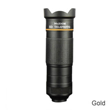 Load image into Gallery viewer, Telecope Zoom Macro Fisheye 4in1 Wide Angel Lens Kit Phone Camera Lens 36X Telephoto For Cellphone iPhone Samsung Xiaomi Huawei
