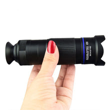 Load image into Gallery viewer, Telecope Zoom Macro Fisheye 4in1 Wide Angel Lens Kit Phone Camera Lens 36X Telephoto For Cellphone iPhone Samsung Xiaomi Huawei

