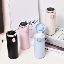 Load image into Gallery viewer, Thermos Water Bottle Coffee Mug Cute Stainless Steel Tumbler Cup with Temperature Display
