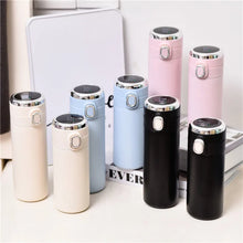 Load image into Gallery viewer, Thermos Water Bottle Coffee Mug Cute Stainless Steel Tumbler Cup with Temperature Display
