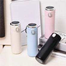 Load image into Gallery viewer, Thermos Water Bottle Coffee Mug Cute Stainless Steel Tumbler Cup with Temperature Display

