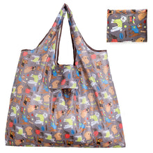 Load image into Gallery viewer, Thick Nylon Large Tote ECO Reusable Polyester Portable Shoulder Women's Handbags Folding Pouch Shopping Bag Storage
