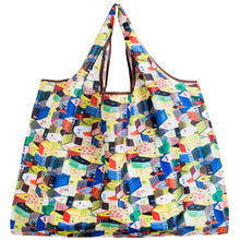 Load image into Gallery viewer, Thick Nylon Large Tote ECO Reusable Polyester Portable Shoulder Women's Handbags Folding Pouch Shopping Bag Storage
