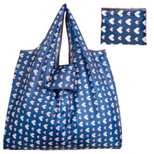 Load image into Gallery viewer, Thick Nylon Large Tote ECO Reusable Polyester Portable Shoulder Women's Handbags Folding Pouch Shopping Bag Storage
