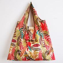Load image into Gallery viewer, Thick Nylon Large Tote ECO Reusable Polyester Portable Shoulder Women's Handbags Folding Pouch Shopping Bag Storage
