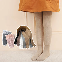 Load image into Gallery viewer, Thick Velvet Warm Winter Children Tights for Girls Cotton Plush Pantyhose Toddler Baby Girls Stockings Solid Color Kids Leggings
