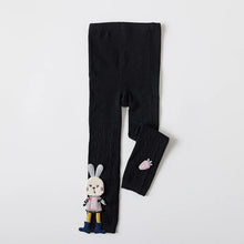 Load image into Gallery viewer, Thick Warm Knitted Girls Pants Cute Rabbit Cotton Girls Leggings Children Kids Pants Trousers 0-8 Years
