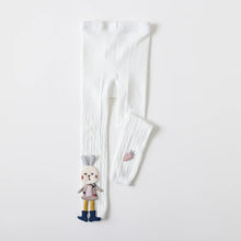 Load image into Gallery viewer, Thick Warm Knitted Girls Pants Cute Rabbit Cotton Girls Leggings Children Kids Pants Trousers 0-8 Years

