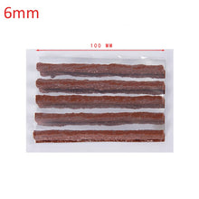Load image into Gallery viewer, Tire Repair Strips 6mm/3.5mm Car Motorcycle Bike Tyre Puncture Repairing Stiring Glue Rubber Strips Tools Plug Car Accessories
