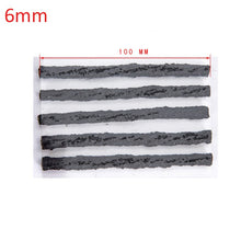 Load image into Gallery viewer, Tire Repair Strips 6mm/3.5mm Car Motorcycle Bike Tyre Puncture Repairing Stiring Glue Rubber Strips Tools Plug Car Accessories
