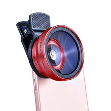 Load image into Gallery viewer, Tongdaytech Mobile Phone Lens 0.45x Super Wide Angle 12.5x Macro HD Camera Lens For iPhone 12 11 8 7 6 XS Huawei Xiaomi Samsung
