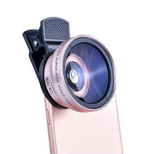 Load image into Gallery viewer, Tongdaytech Mobile Phone Lens 0.45x Super Wide Angle 12.5x Macro HD Camera Lens For iPhone 12 11 8 7 6 XS Huawei Xiaomi Samsung
