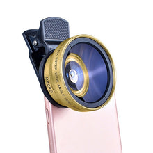 Load image into Gallery viewer, Tongdaytech Mobile Phone Lens 0.45x Super Wide Angle 12.5x Macro HD Camera Lens For iPhone 12 11 8 7 6 XS Huawei Xiaomi Samsung
