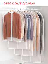 Load image into Gallery viewer, Top Clothes Hanging Garment Dress Clothes Suit Coat Dust Cover Home Storage Bag Pouch Case Organizer Wardrobe Hanging Clothing
