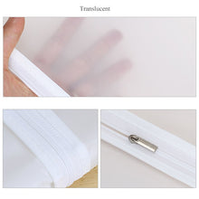 Load image into Gallery viewer, 3pcsTranslucent garment bag,dust covers for clothes with zipper,fur coat storage bag,protector case for dresses,men suit cover
