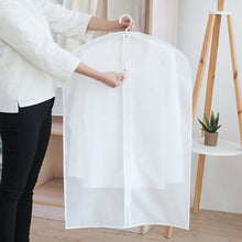 Load image into Gallery viewer, 3pcsTranslucent garment bag,dust covers for clothes with zipper,fur coat storage bag,protector case for dresses,men suit cover
