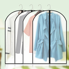 Load image into Gallery viewer, 5pcs/set Transparent Clothes Dust Case Garment Suit Coat Organizer Cover for Home Wardrobe Storage Protect Bag LU002
