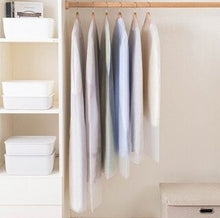 Load image into Gallery viewer, 3pcs/set Transparent Clothes Dust Cover Dustproof Garment Cloth Storage Waterproof Suit Coat Protector Storage Bag

