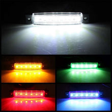 Load image into Gallery viewer, Truck Trailer Side Marker Indicators light Car Signal Brake Rear Warning Taillight 6LED 12V 24V emergency lights car accessories
