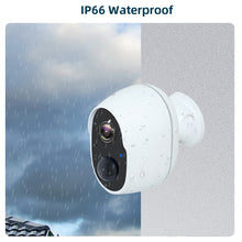 Load image into Gallery viewer, Tuya Smart Leven 5200mAh Oplaadbare Batterij IP65 Outdoor Draadloze WIFI 1080P IP Surveillance Sirene Batterij Camera Alexa Google
