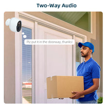 Load image into Gallery viewer, Tuya Smart Leven 5200mAh Oplaadbare Batterij IP65 Outdoor Draadloze WIFI 1080P IP Surveillance Sirene Batterij Camera Alexa Google
