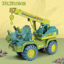 Load image into Gallery viewer, Tyrannosaurus Car Toy Dinosaurs Transport Car Carrier Truck Toy Pull Back Vehicle Toy with Dinosaur Gift for Boys Birthday

